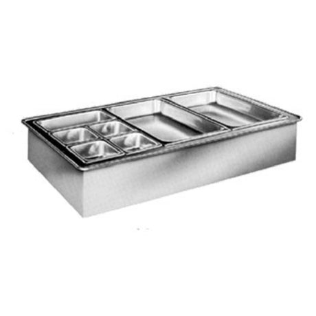 Atlas Metal WIC-1 Cold Food Drop-In Unit Iced Cold Pan 1-pan Size