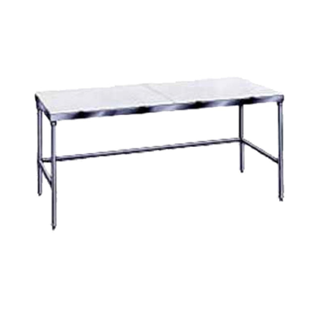 Advance Tabco TSPT-2410 Poly-Top Work Table 120"W X 24"D 5/8" Thick Poly-Vance© Top