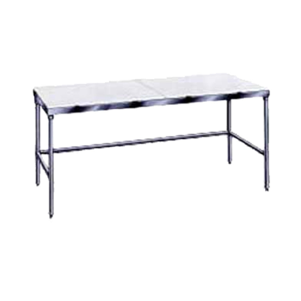 Advance Tabco TSPT-246 Poly-Top Work Table 72"W X 24"D 5/8" Thick Poly-Vance© Top