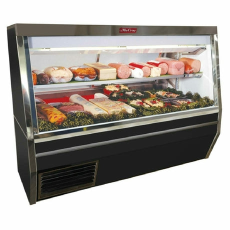 Howard-McCray SC-CDS34N-10-BE-LS-LED Deli Meat & Cheese Service Case Double Duty