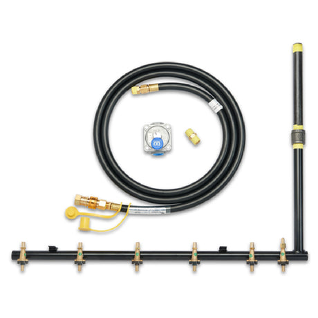 Crown Verity ZCV-CK-30NG Conversion Kit For MCB-30 Natural Gas Hose With Quick Disconnect Is Included