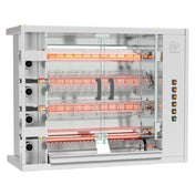 Rotisol FF1175-4G-SS_LP FauxFlame™ Rotisserie Oven Gas Countertop Model