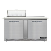 Continental Refrigerator D60N8C-FB Designer Line Sandwich Unit Front Breather