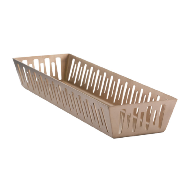 Service Ideas DB-77RG Bread Basket 3.5"W X 12"D X 1.75"H Rectangle