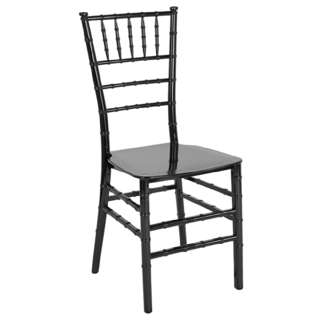 Flash Furniture LE-BLACK-M-GG Hercules Premium Series Stacking Chiavari Chair 1000 Lb. Weight Capacity