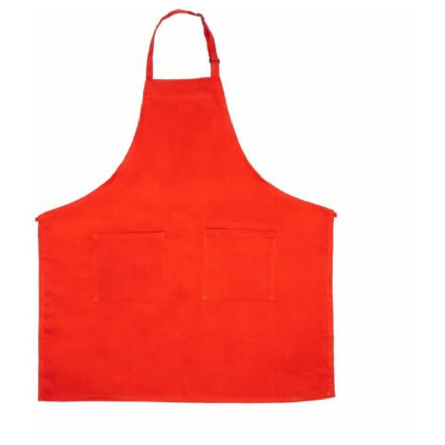 Chef Approved 167BAADJRD Bib Apron 32" X 28" (2) Front Pockets