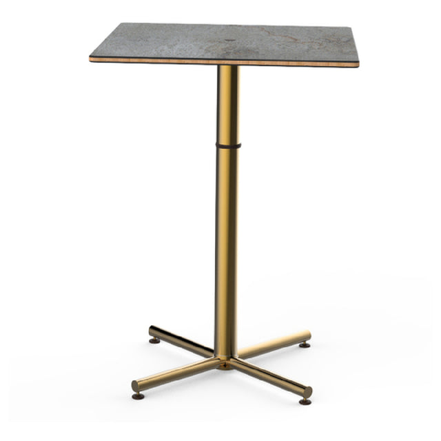 Steelite MGCPBS01GBXX Mogogo Buffet Solutions Polo Bar Table 30" X 30" X 42"H