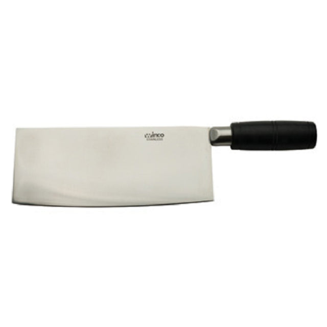 Winco KC-601 Chinese Cleaver Knife 8" X 3-1/2" Stainless Steel Blade