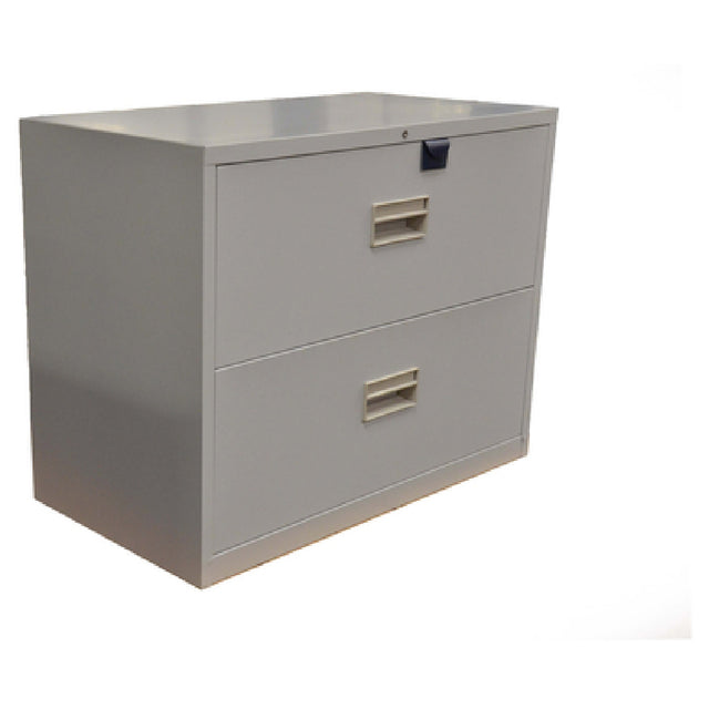 Omcan 21652 (21652) Lateral Filing Cabinet 36" Two Drawers