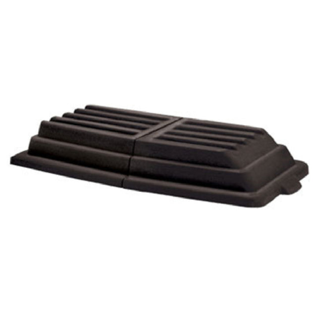 Rubbermaid FG102800BLA - Tilt Truck Lid, Domed, Hinged