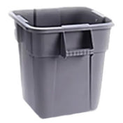 Rubbermaid FG352600GRAY - BRUTE® Container, Square, Without Lid
