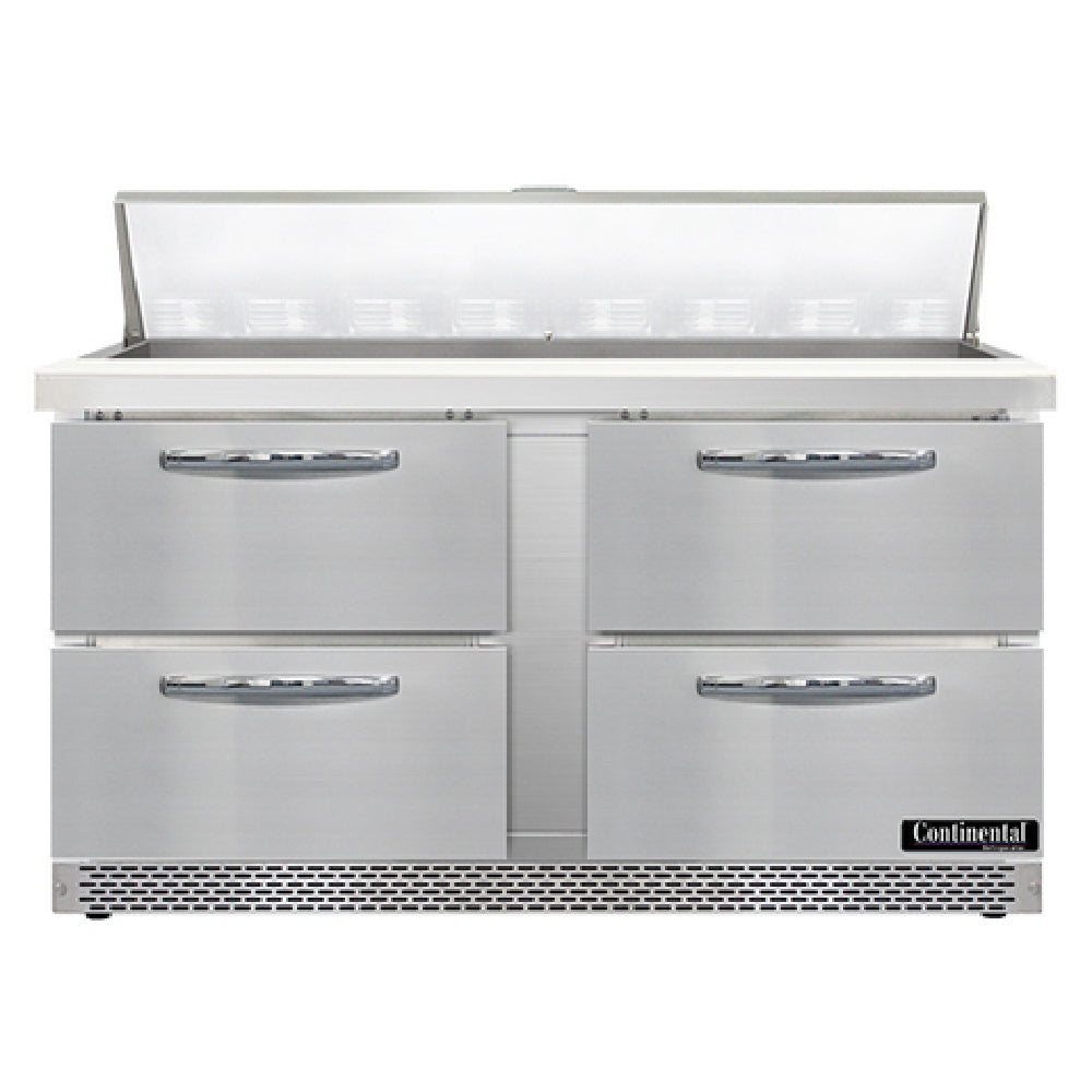 Continental Refrigerator SW60N16-FB-D Sandwich Unit Front Breather 60"W