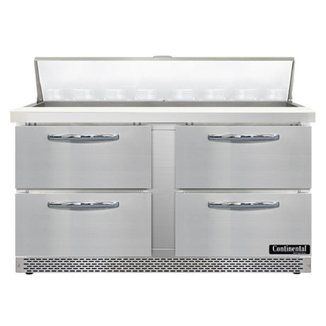 Continental Refrigerator SW60N16-FB-D Sandwich Unit Front Breather 60"W