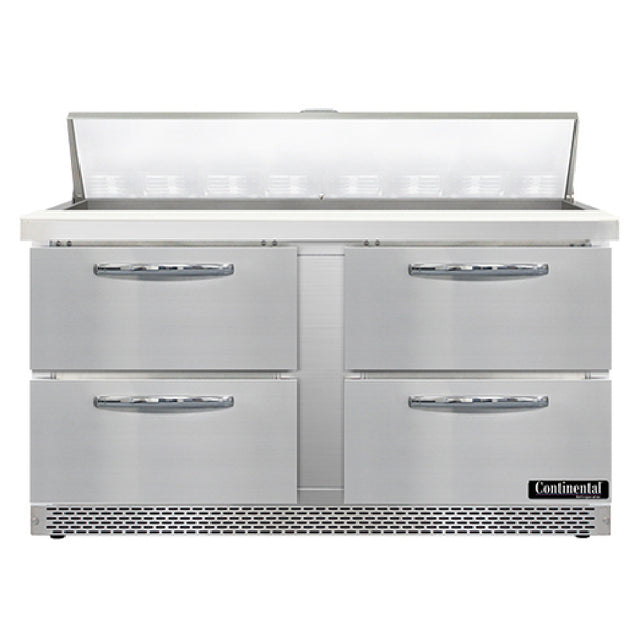 Continental Refrigerator SW60N16-FB-D Sandwich Unit Front Breather 60"W