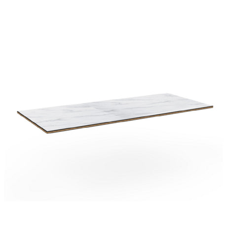 Steelite MGSCTPWC0101 - 1 X BHP LARGE RECTANGLE TOP FOR CLASSIC MODULAR WHI, 71.0" X 29.5"
