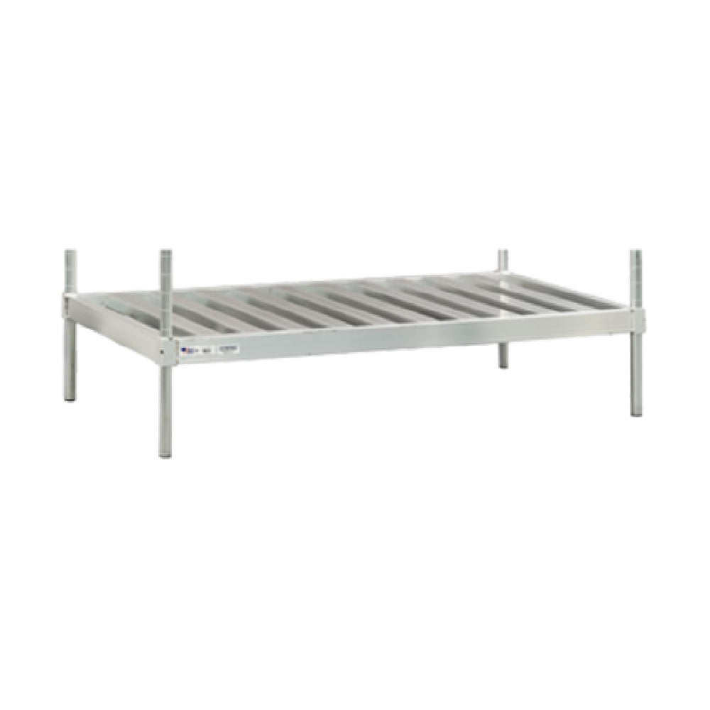 New Age Industrial 51024 Keg Shelf 93"W X 34"D (10) Keg Capacity Or (27) 1/6 Barrel Keg Capacity