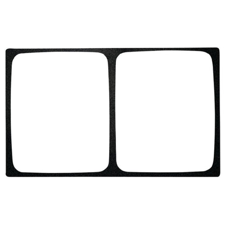 Hubert 90493 - Cold Tile, For 1/2-size Contemporary Pans, 2-compartment