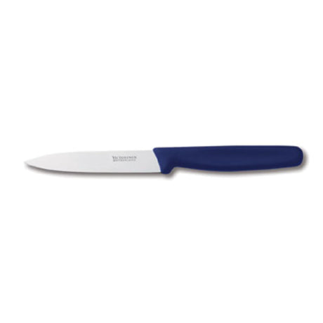 Victorinox 5.0702.S Victorinox® Paring Knife 4" Blade Large Blue Nylon Handle