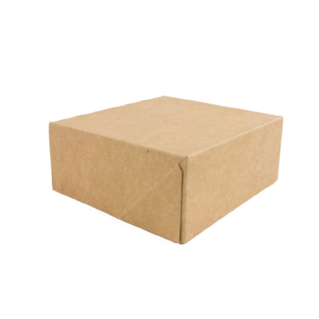 PacknWood 209BP146BR2 - Pastry Box, 5.51"L X 5.51"W X 2.36"H, Brown