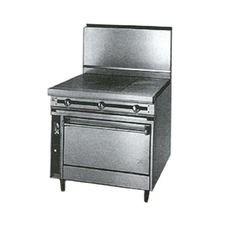 Jade Range JTRH-2HT-36C_NAT Titan™ Heavy Duty Range Gas 36"