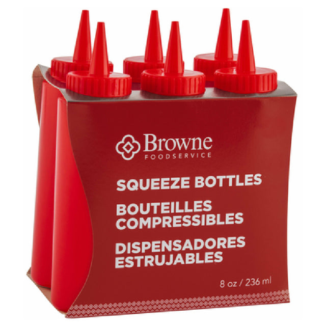 Browne Foodservice 57800805 Squeeze Bottle 8 Oz. Ketchup