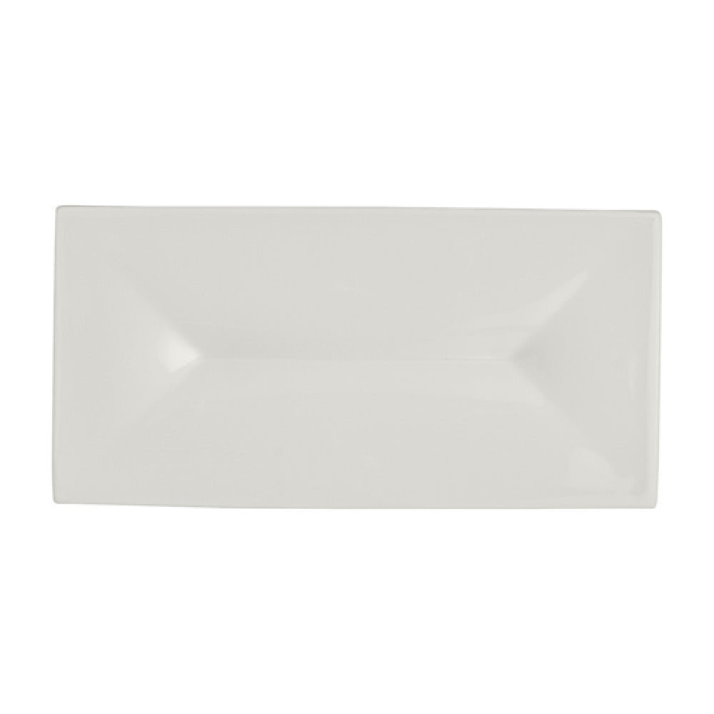 Steelite 51109ST3240 Tray 9.375" X 4.625" X 0.75" White Album