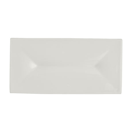 Steelite 51109ST3240 Tray 9.375" X 4.625" X 0.75" White Album