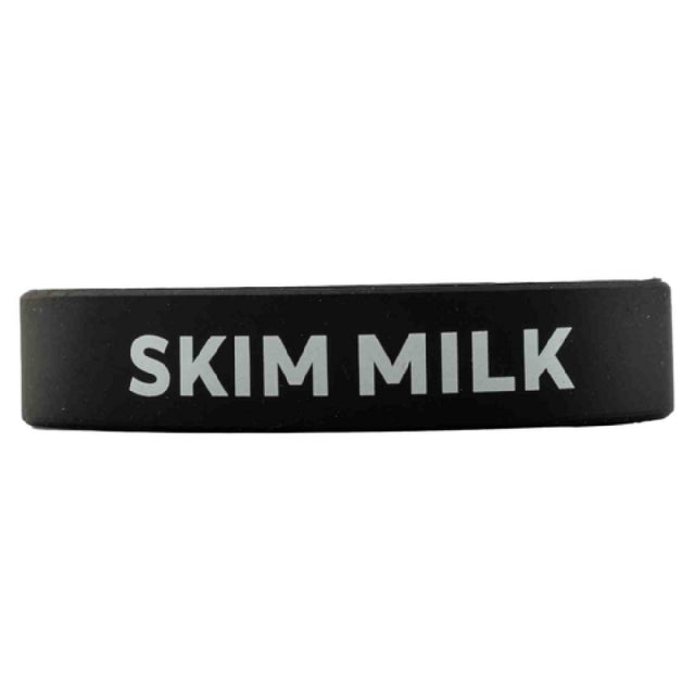 TableCraft Products 13699 - Silicone Creamer Band, 3-1/4"W X 3-1/4"D X 3/4"H, Silicone