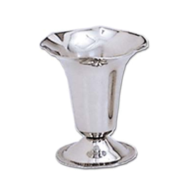 Admiral Craft STS-5 Tulip Sundae Dish 6 Ounce Stainless Steel