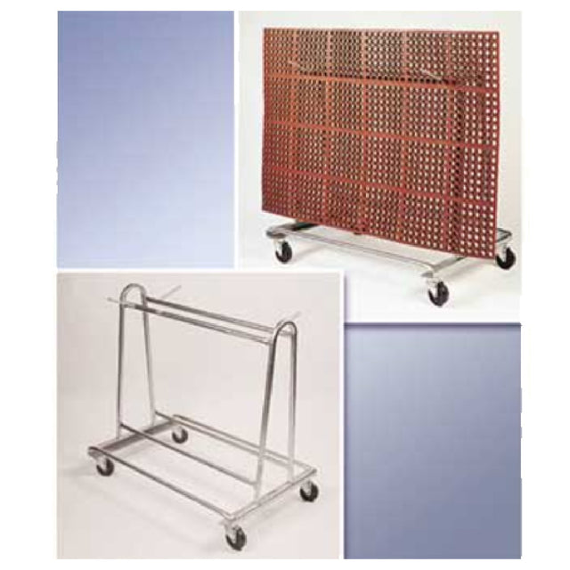 Cactus Mat 6477-KD Portamat Transporter & Wash Rack 42" L X 28" W X 40" H Transports Soiled Mats