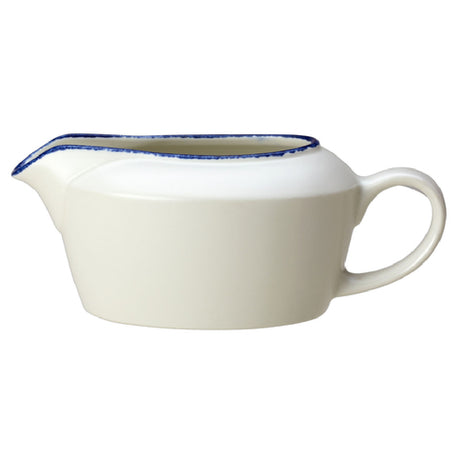 Steelite 17100843 Madison Sauce Boat 13 Oz. 6-7/8"L X 3-3/16"H