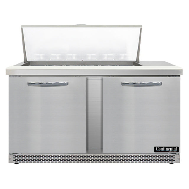 Continental Refrigerator SW60N18M-FB Mighty Top Sandwich Unit Front Breather 60"W