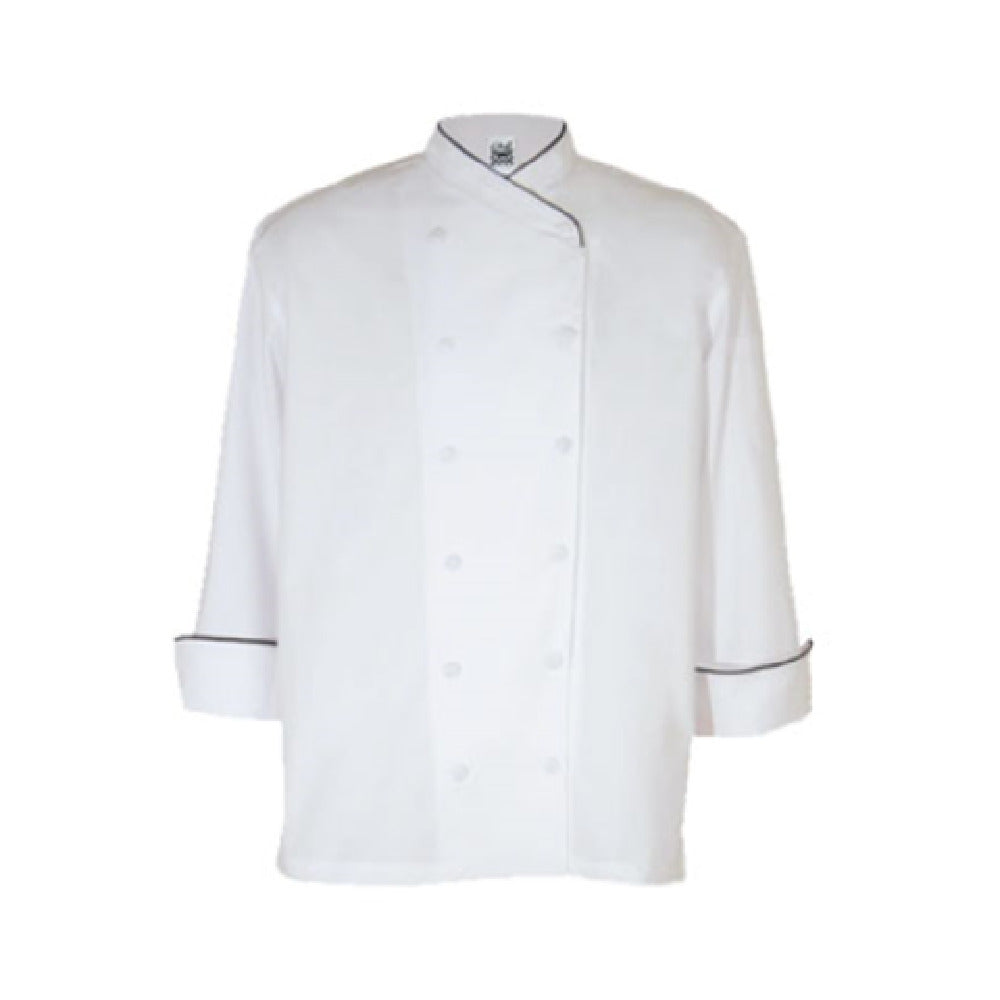 John Ritzenthaler Company J008-XS Chef Revival® Corporate Chef's Jacket X-small Pen/thermometer