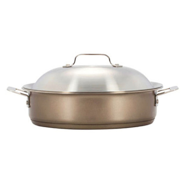 Bon Chef 60001TAUPE HotStone Cucina Saute Pan 4 Qt. 11-3/16" Dia. X 2-7/8" H