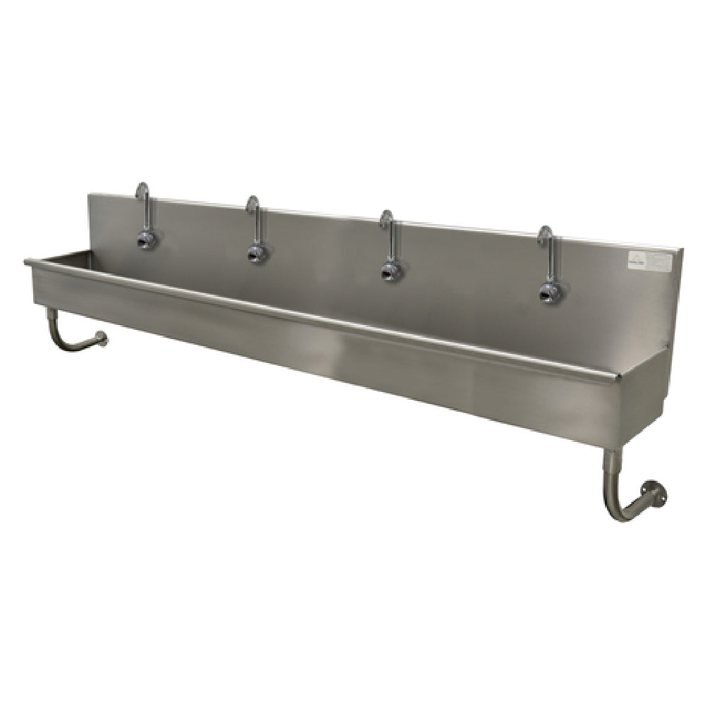 Advance Tabco 19-18-96EF Multiwash Hand Sink Wall Mounted With (4) Electronic Faucets