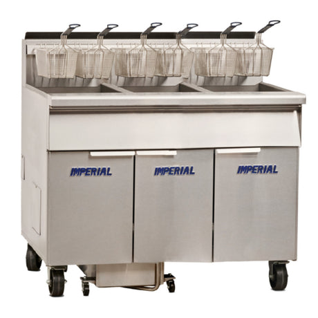 Imperial (Middleby) IFSSP175_NAT - Fryer, Gas, Floor Model