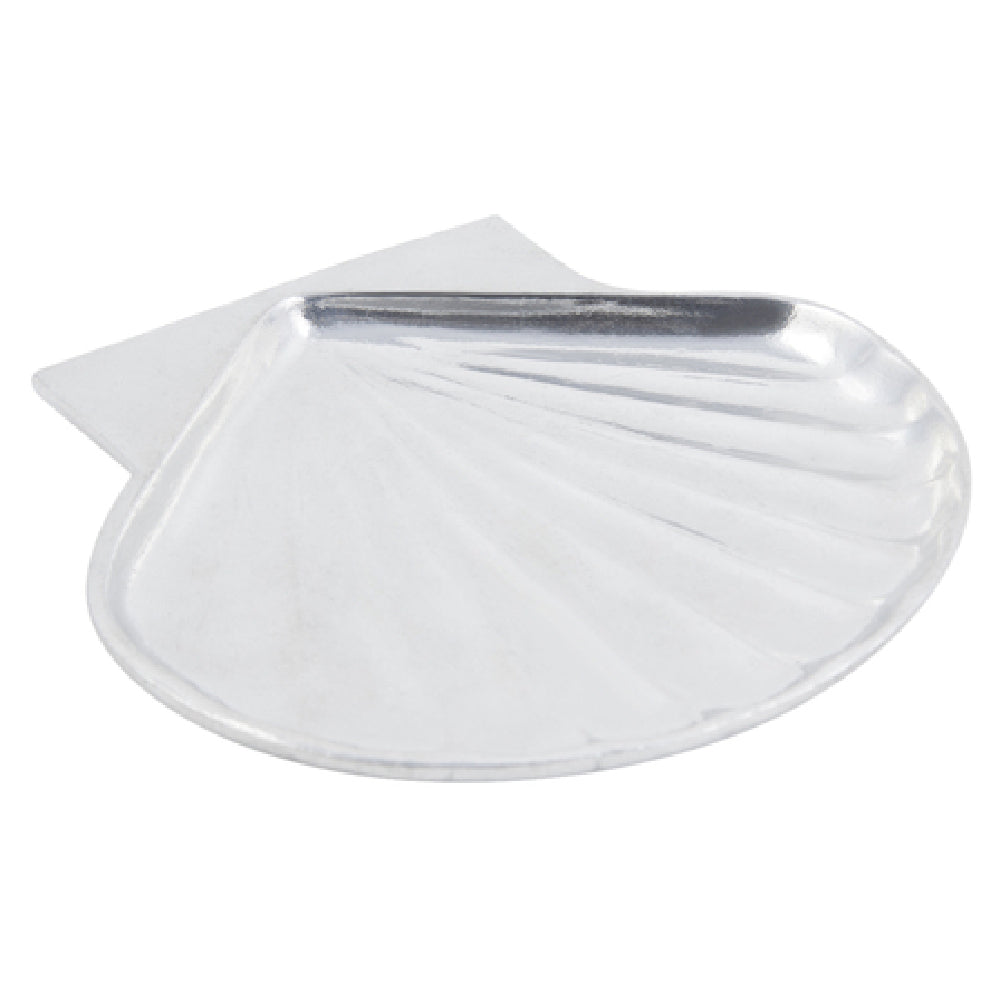 Bon Chef 5045 - Shell Dish, 11", Aluminum With Pewter-Glo Finish