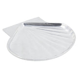 Bon Chef 5045 - Shell Dish, 11", Aluminum With Pewter-Glo Finish