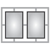 Hubert 73812 - Menu Board, 2-pocket, Wall-mount