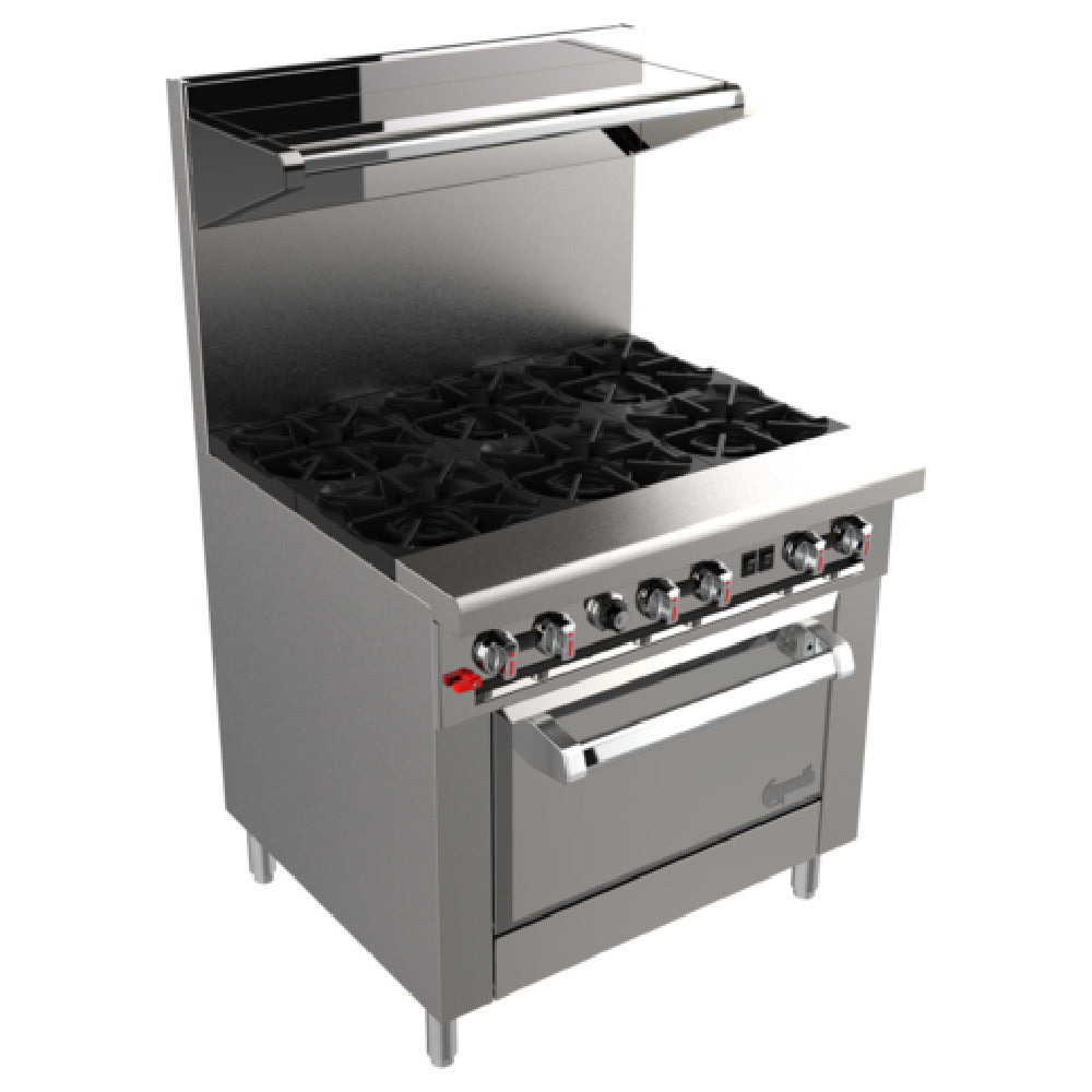 Venancio G602ST-60B_NAT Genesis Series Restaurant Range Gas 60"W