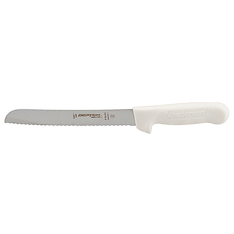 Franklin Machine Products 137-1541 Sani-Safe® Scalloped Bread Knife By Dexter® 8" Blade High Carbon Steel