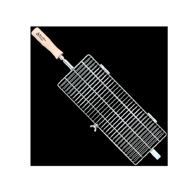 Skyfood Equipment AC-0014 Brazilian Flame Grill Basket Vegetable 13-7/10"L X 5-1/2"W X 1-4/5"H(19-1/2" Basket)
