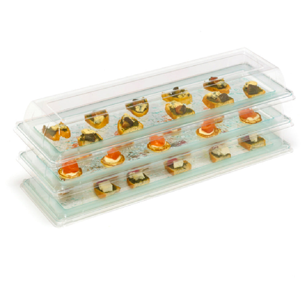 Bauscher Hepp GL11/2B - Glazz Collection Serving Platter, GN 2/4 Size, 20-3/4"L X 6-1/2"W X 1/2"H
