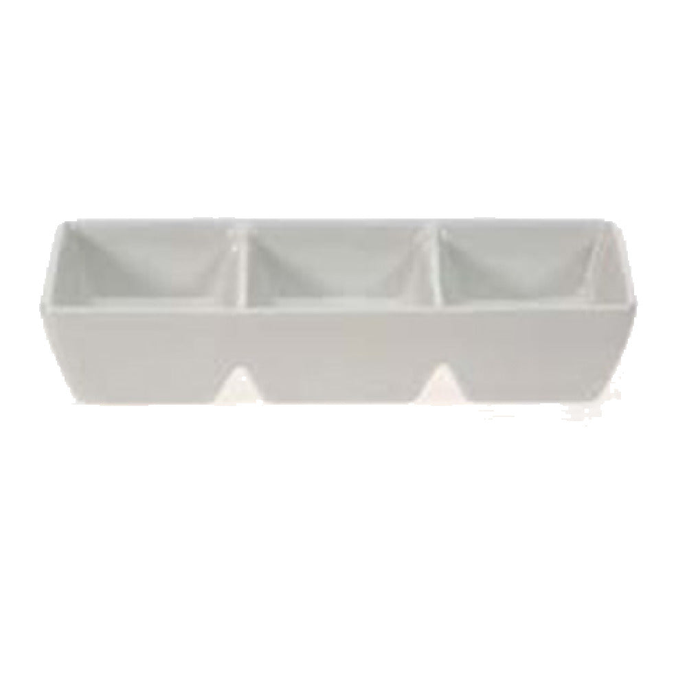 Vertex China ARG-D3K Sauce Dish 7-1/2" X 3" 3 Compartments