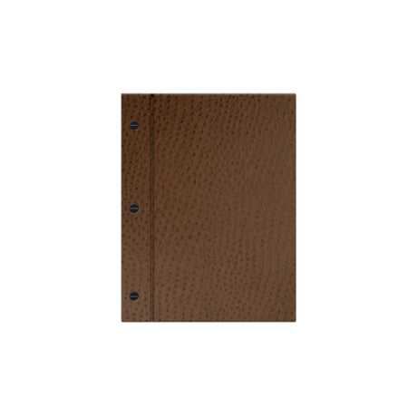 Risch CMBFF-CH 5.5X8.5 Chesterfield Ostrich Texture Faux-leather Chicago Menu Board (specify Color)