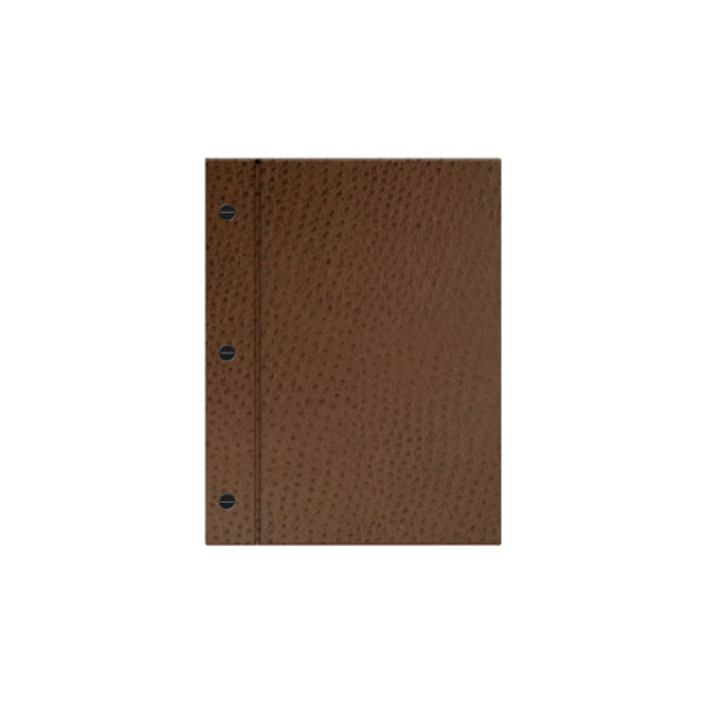 Risch CMBFF-CH 5.5X8.5 Chesterfield Ostrich Texture Faux-leather Chicago Menu Board (specify Color)