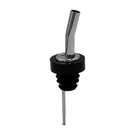 Spill-Stop 222-51 - Chrome Prime Flo Pourer With Poly-Kork, 4.75"L, Medium Speed Pourer