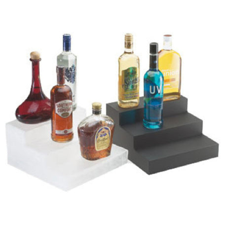 Cal Mil 1491-67 Classic Three-Step Bottle Display 12"W X 13"D X 6-3/4"H 3-step