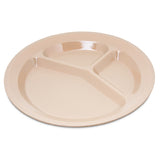 Carlisle PCD21125 Carlisle Compartment Plate (3) 1-1/4" Deep Wells 11" Dia.