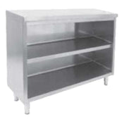 GSW USA CDN-1572 Dish Cabinet 15"W X 72"L X 35"H 18 Gauge Polished Stainless Steel Top